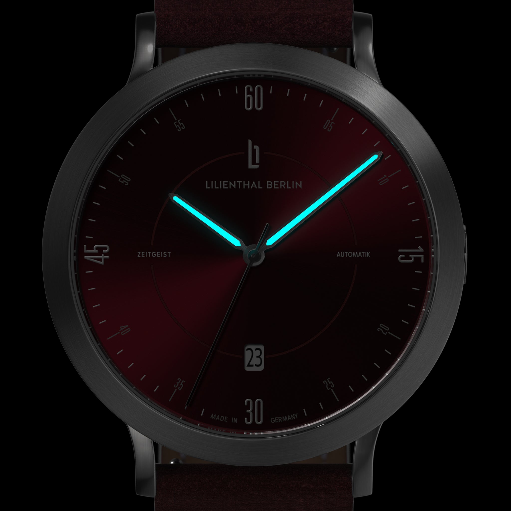 Zeitgeist Automatik Silver Bordeaux - Lilienthal Berlin