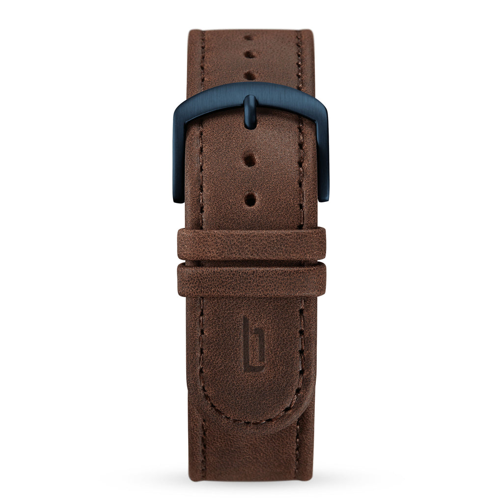 Leather Dark brown Brushed - Lilienthal Berlin