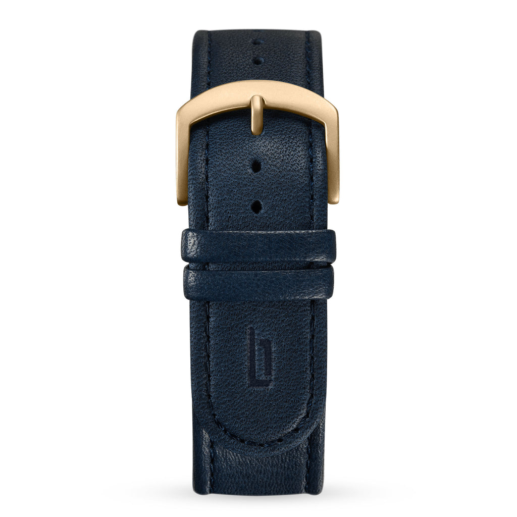 Leather Dark blue Matte - Lilienthal Berlin