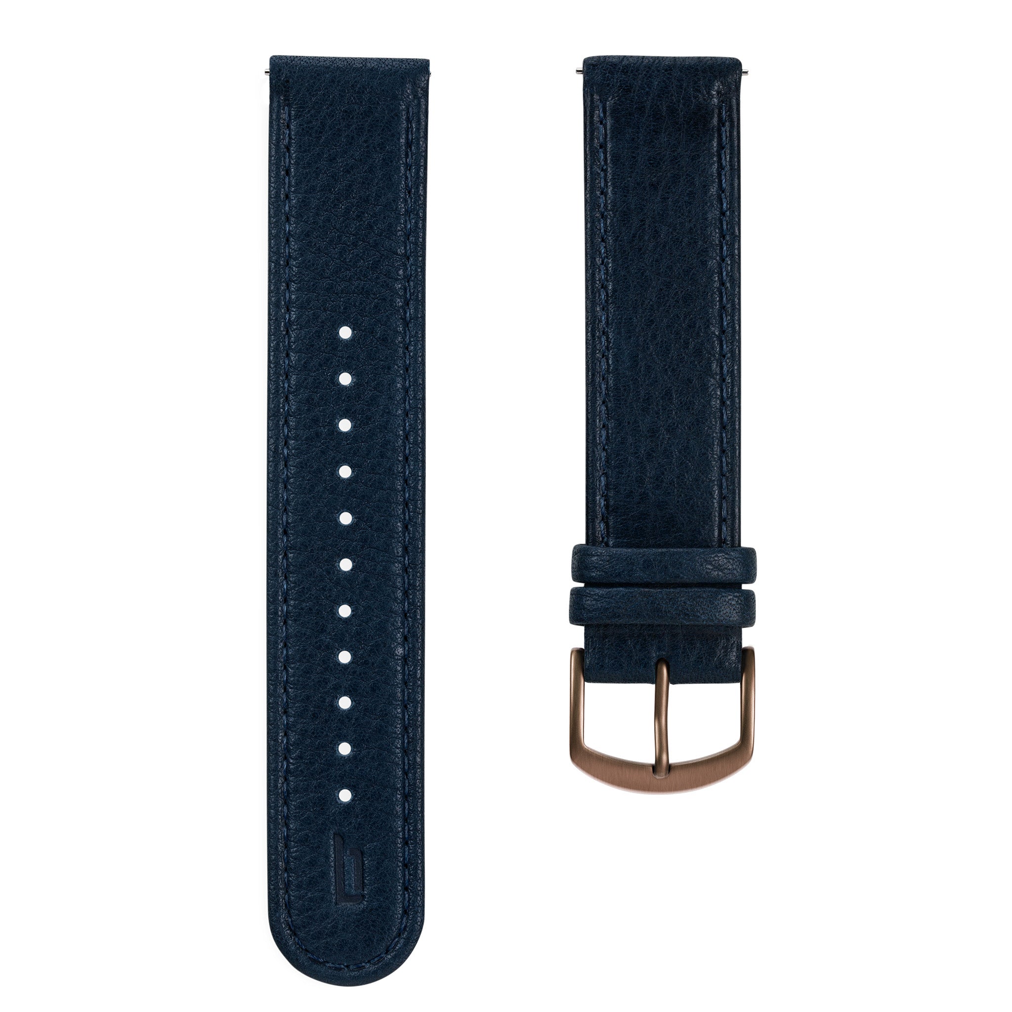 Leather Strap – Dark Blue