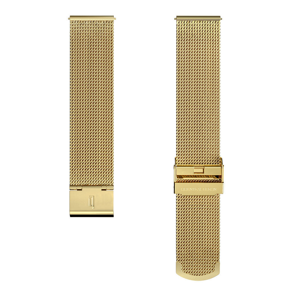 Mesh Strap – Gold Polished