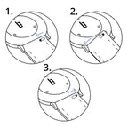 Mesh Strap – Anthracite Glossy