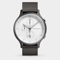 Chronograph – Dark Silver White