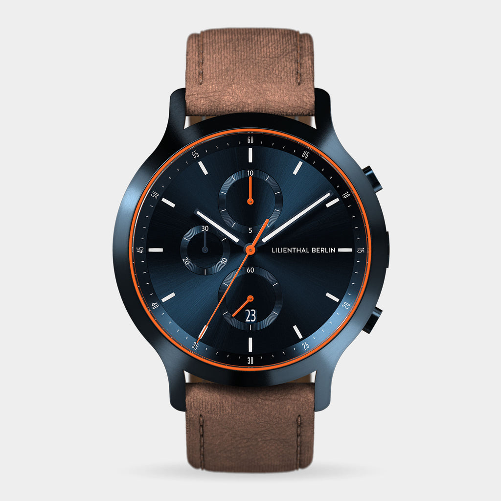 Chronograph – Blue Orange