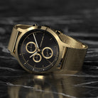 Chronograph Gold Black - Lilienthal Berlin