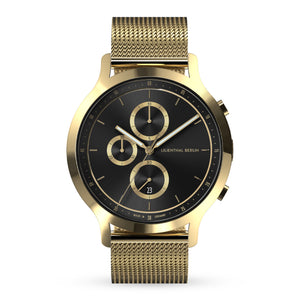 Chronograph Gold Black - Lilienthal Berlin