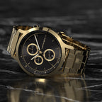 Chronograph Gold Black - Lilienthal Berlin