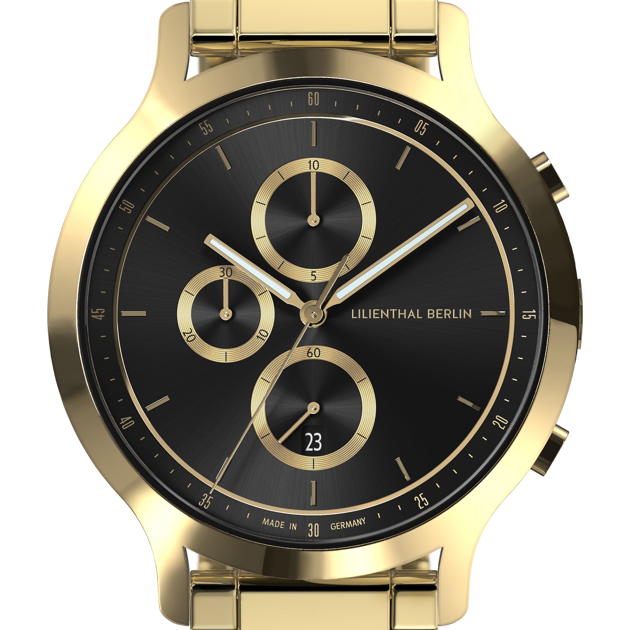 Chronograph Gold Black - Lilienthal Berlin