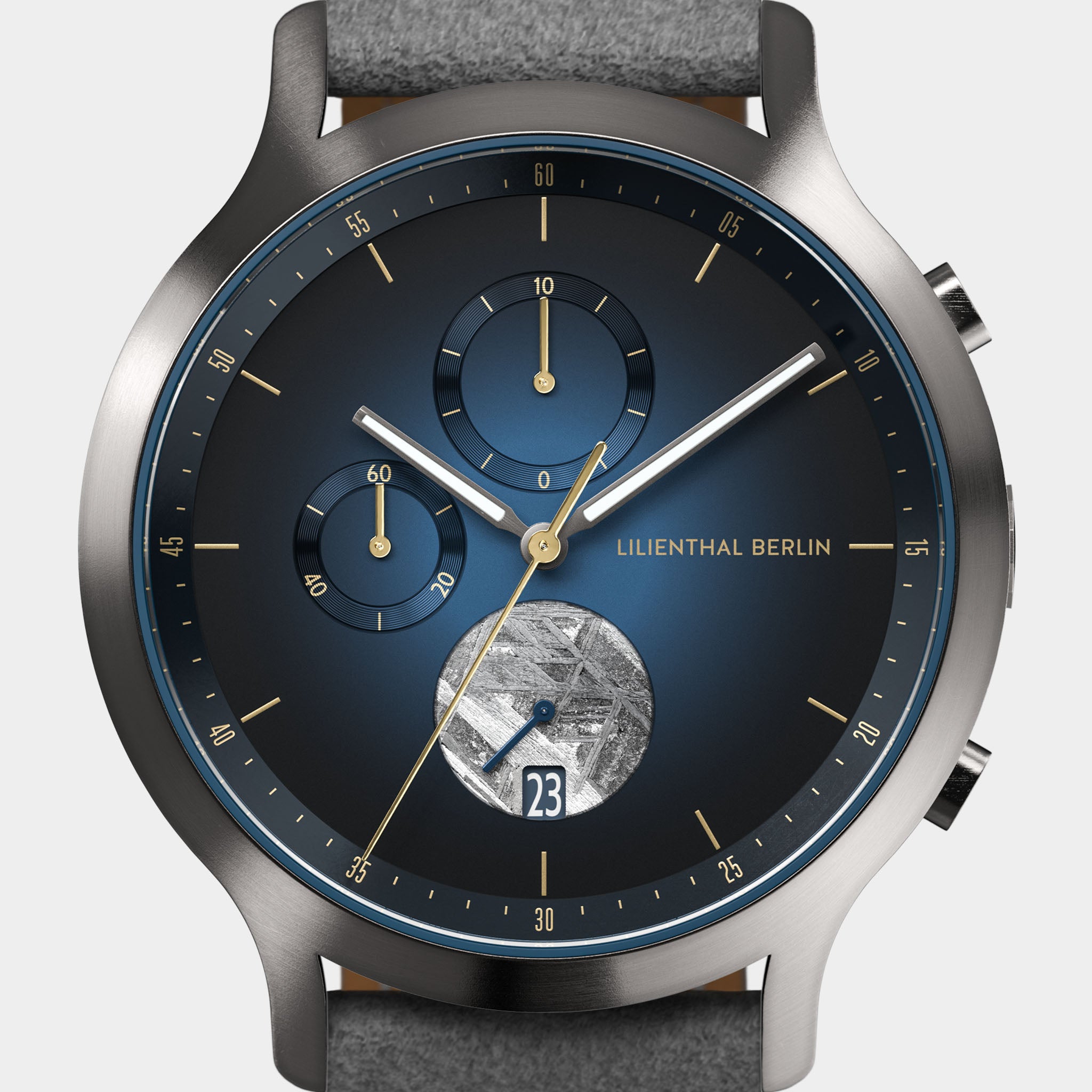 Chronograph Meteorite – Midnight Gold