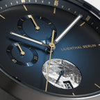Chronograph Meteorite – Midnight Gold