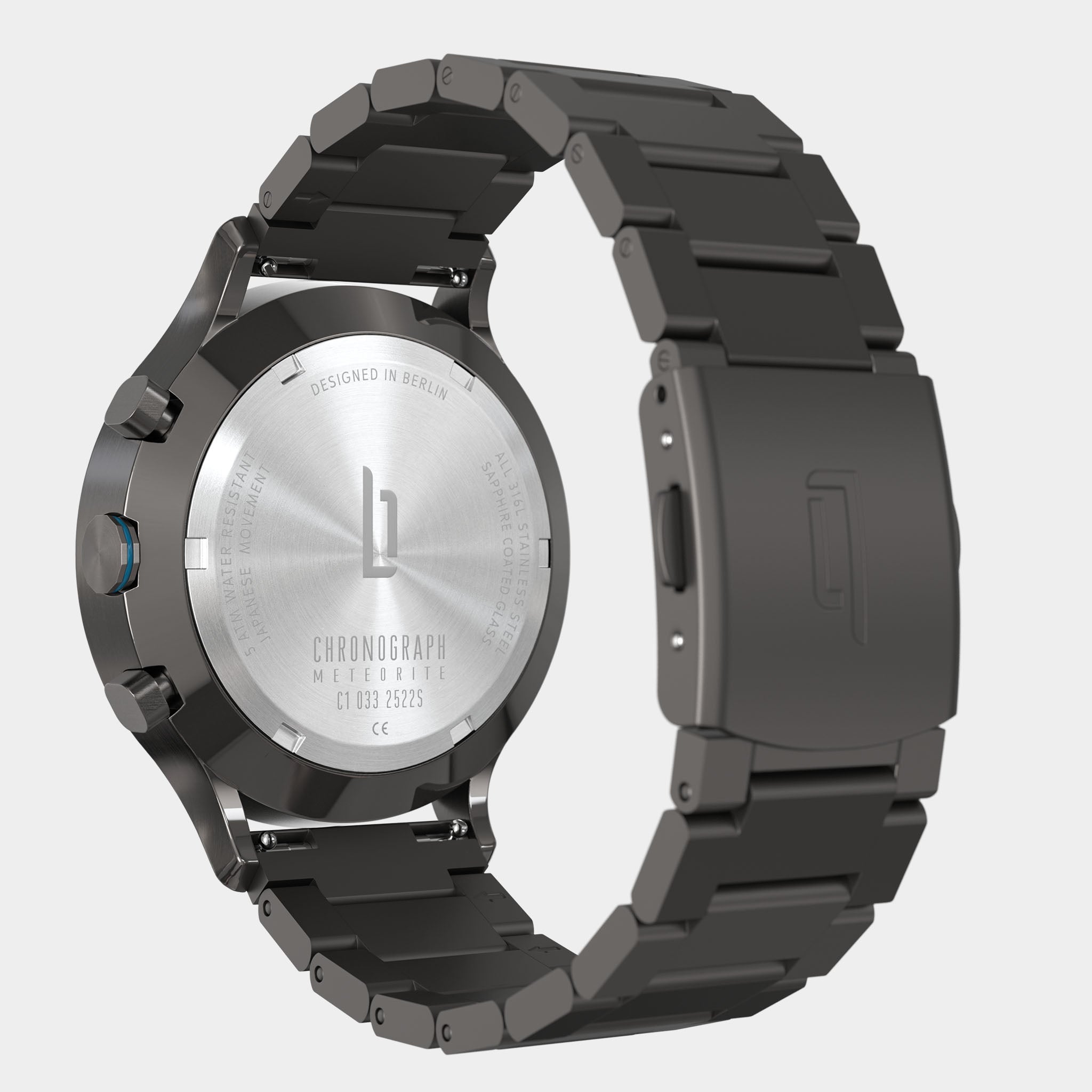 Chronograph Meteorite – Midnight Gold