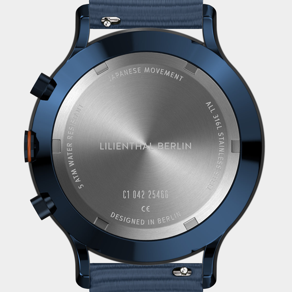 Chronograph – Blue Orange