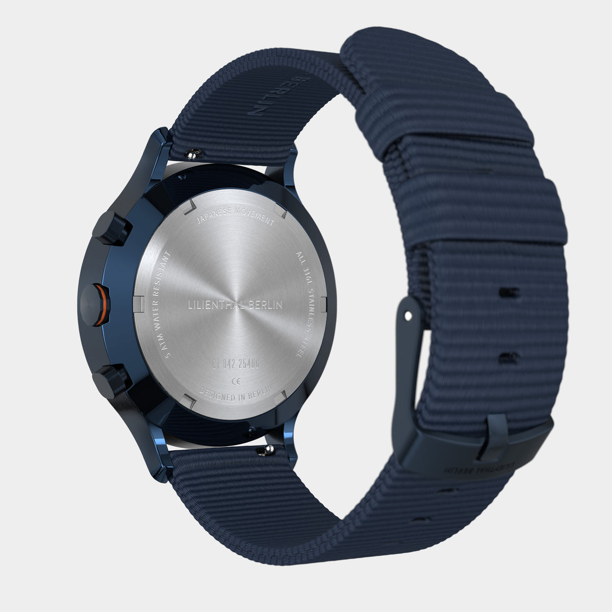 Chronograph – Blue Orange