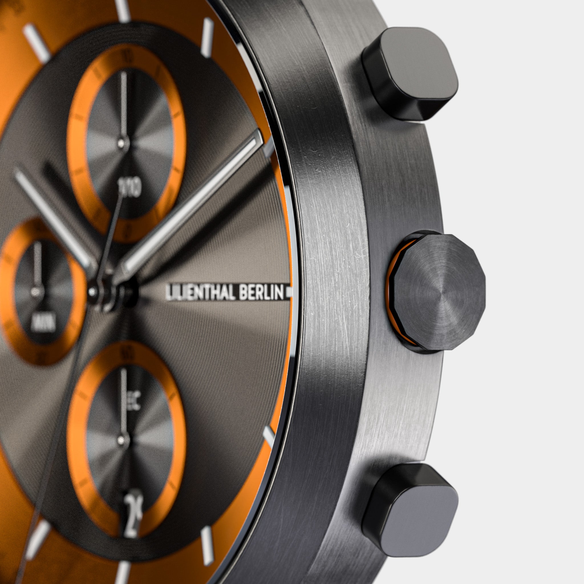 Chronograph LP – Dark Silver Orange