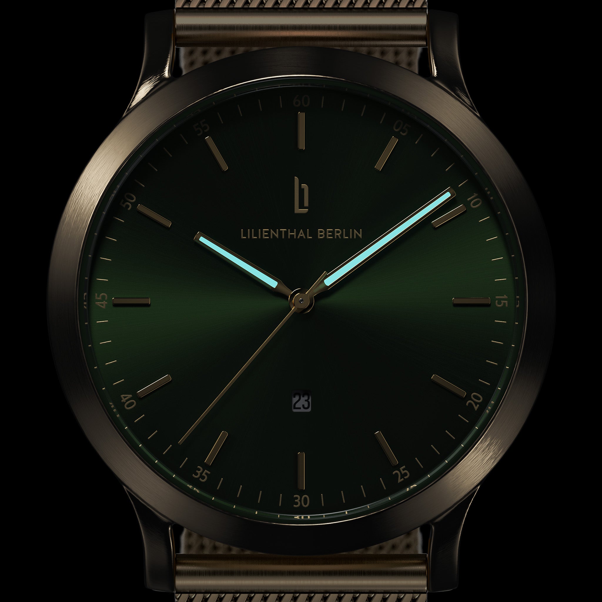 Huxley Beige Gold Green - Lilienthal Berlin
