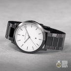 Huxley – Dark Silver White