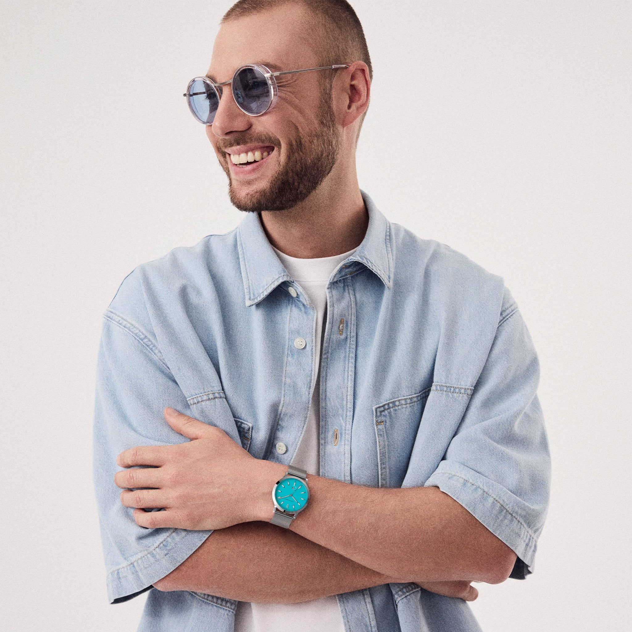 Huxley II – Azure Blue