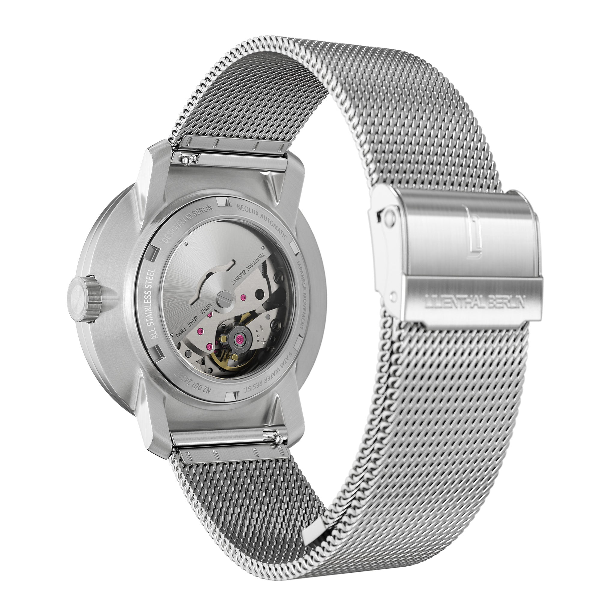 Neolux Day Date Silver White - Lilienthal Berlin