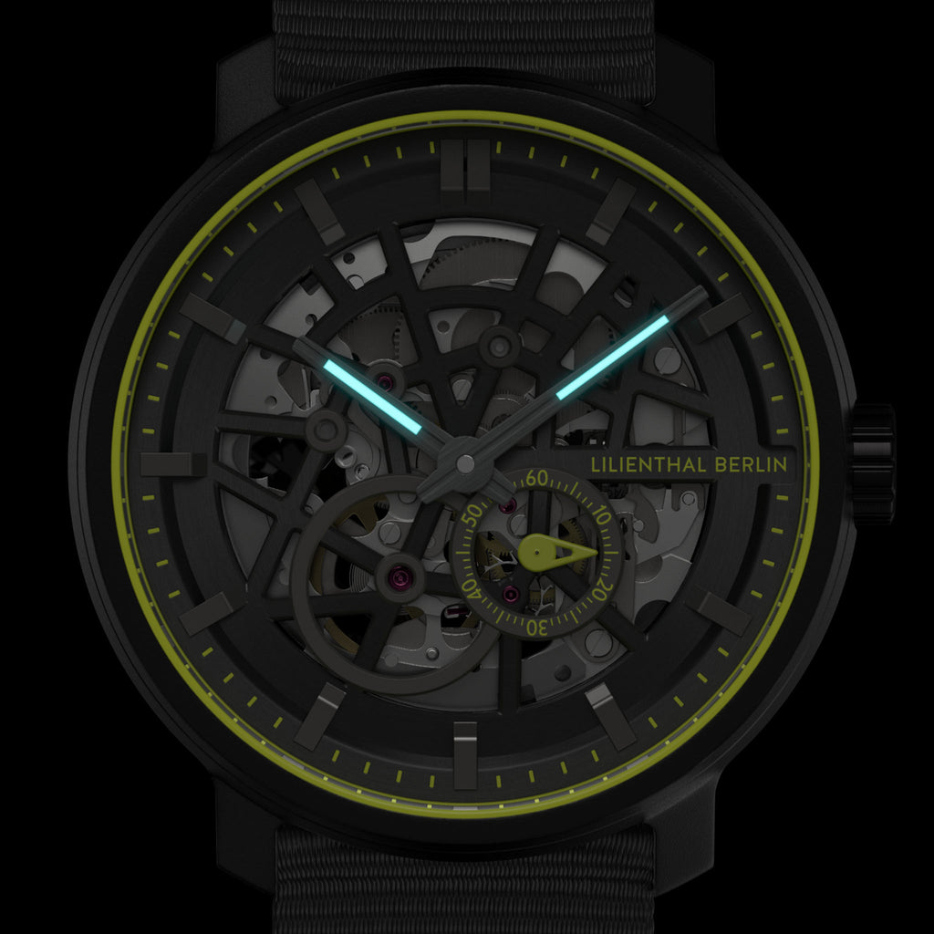 Neolux Skeleton – Black Lime