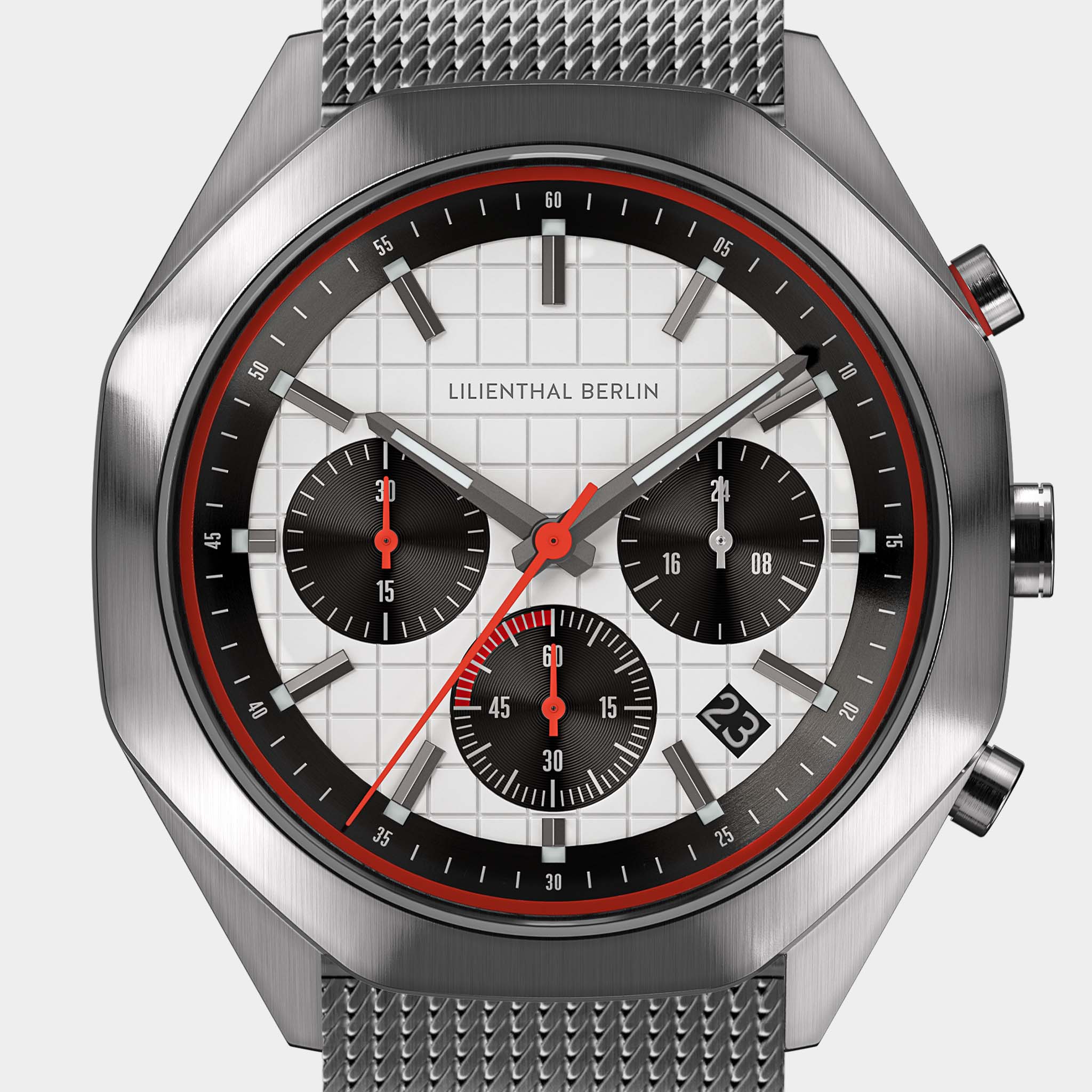 Octachrono – Silver Red