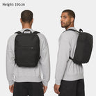 Urbaneer 3-in-1 Daypack Recycled Polyester Black - Lilienthal Berlin