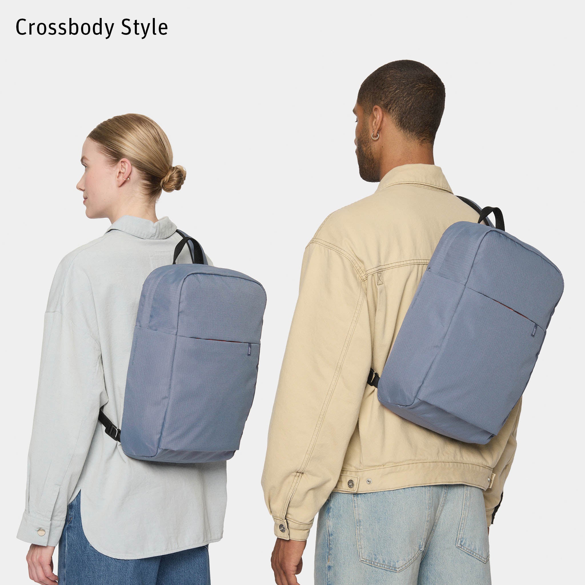 Urbaneer 3-in-1 Daypack Recycled Polyester Slate Blue - Lilienthal Berlin