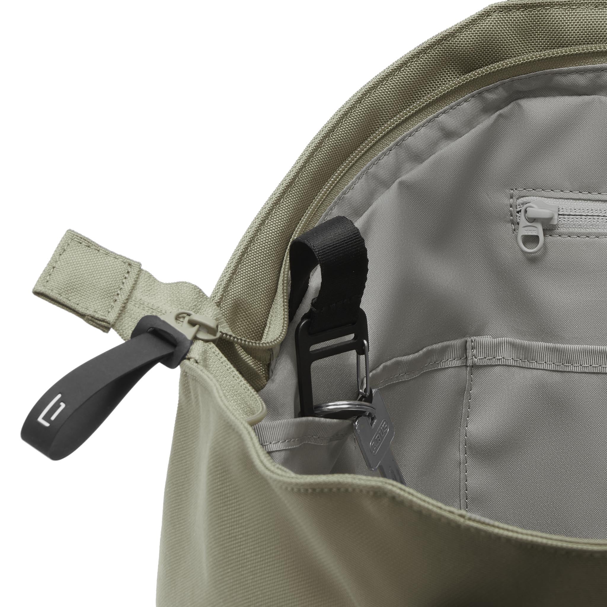 Tote Bag Recycled Polyester Olive Green - Lilienthal Berlin