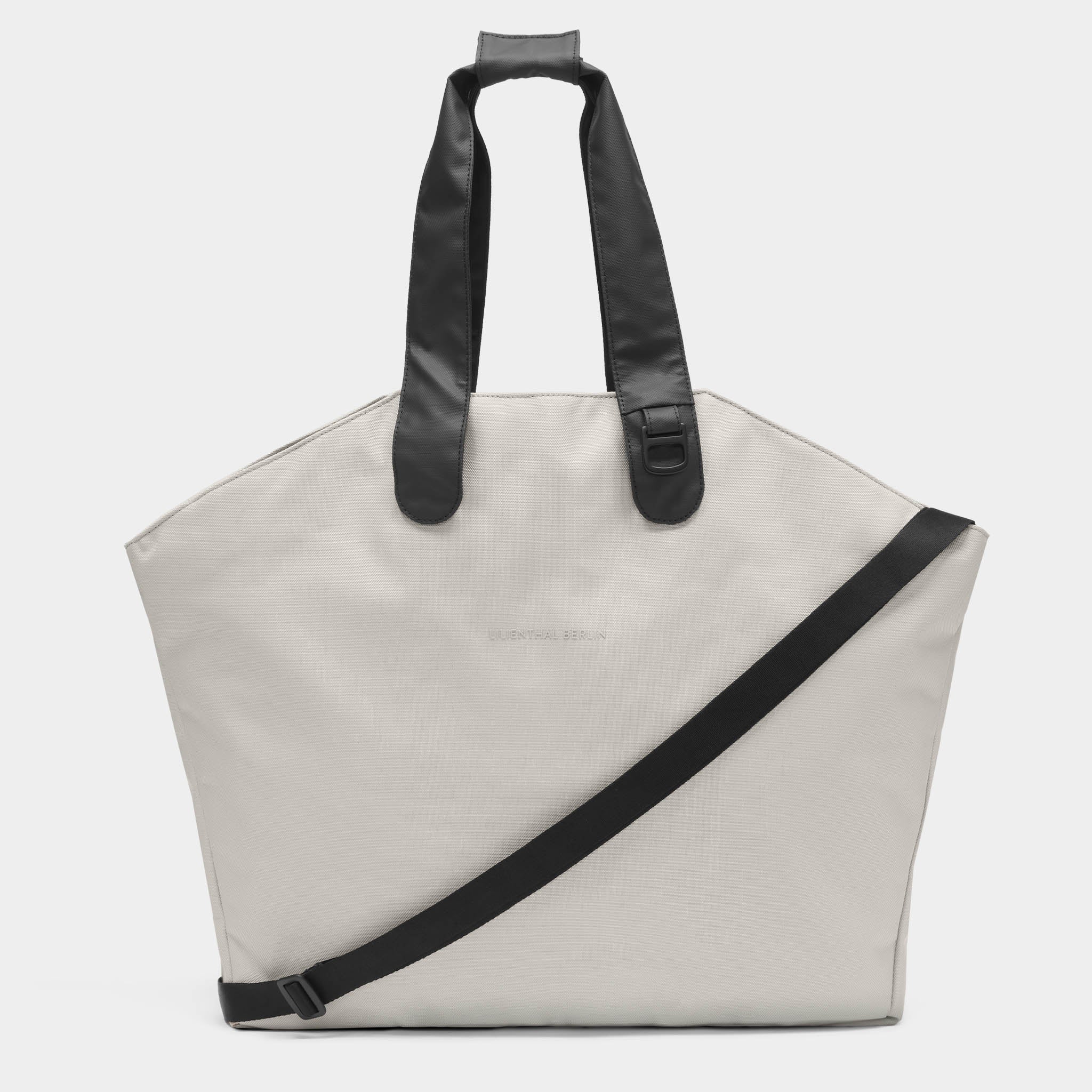 Tote Bag Recycled Polyester Beige - Lilienthal Berlin