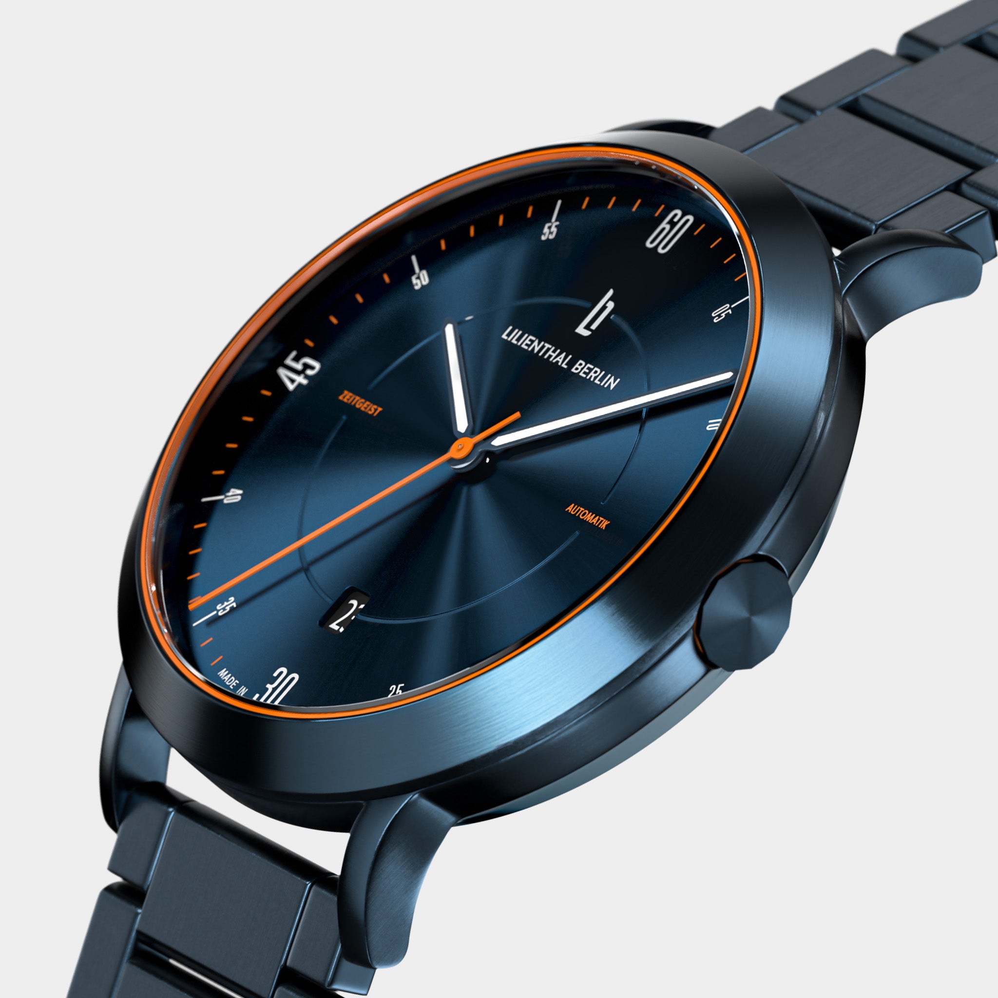 Zeitgeist Automatik Blue Orange