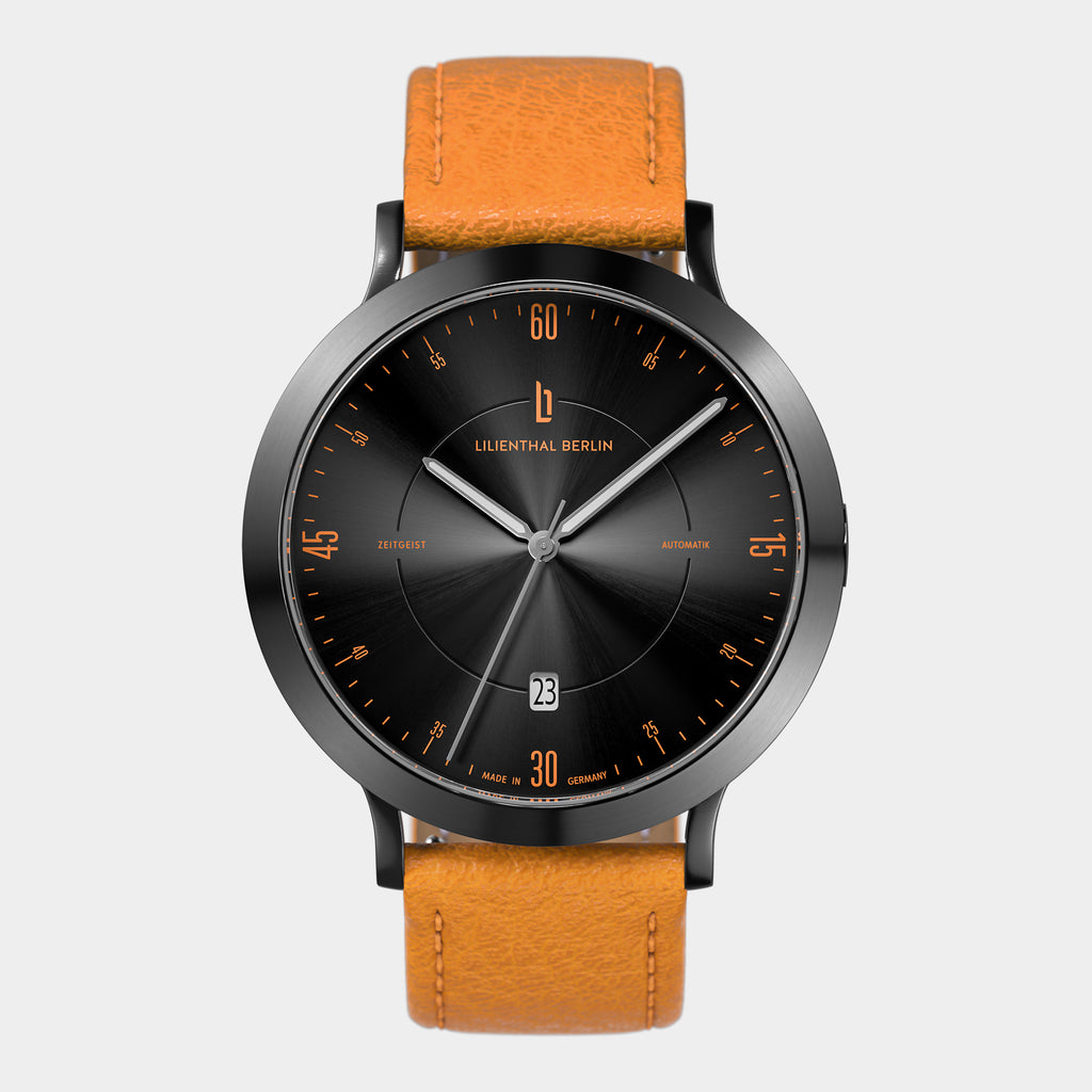 Zeitgeist Automatik Dark Silver Orange - Lilienthal Berlin