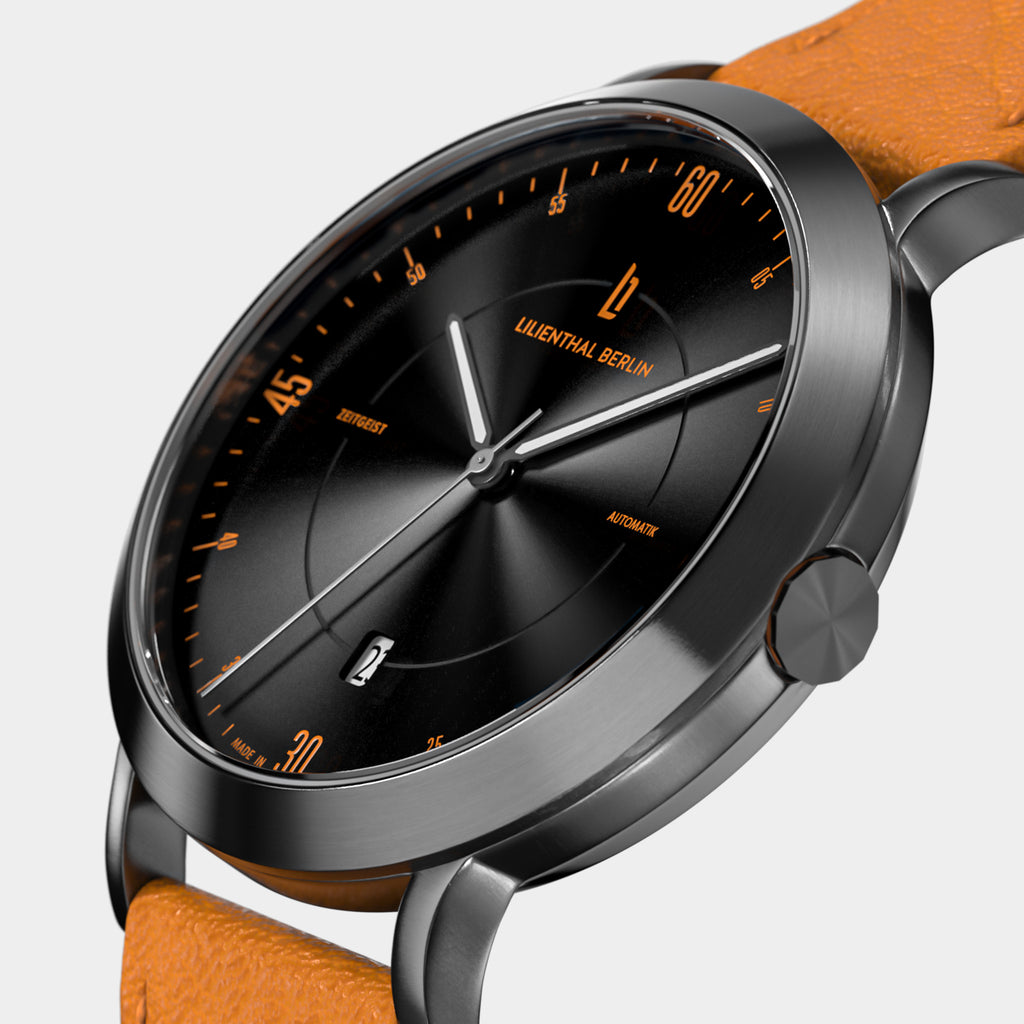 Zeitgeist Automatik – Dark Silver Orange