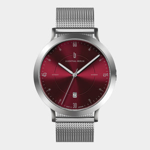 Zeitgeist Automatik Silver Bordeaux - Lilienthal Berlin