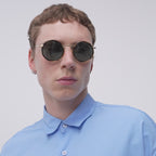 Chillwave – Brushed Gold Tortoise / Green